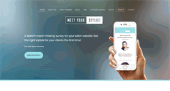 Desktop Screenshot of meetyourstylist.com