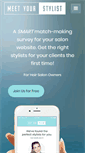 Mobile Screenshot of meetyourstylist.com